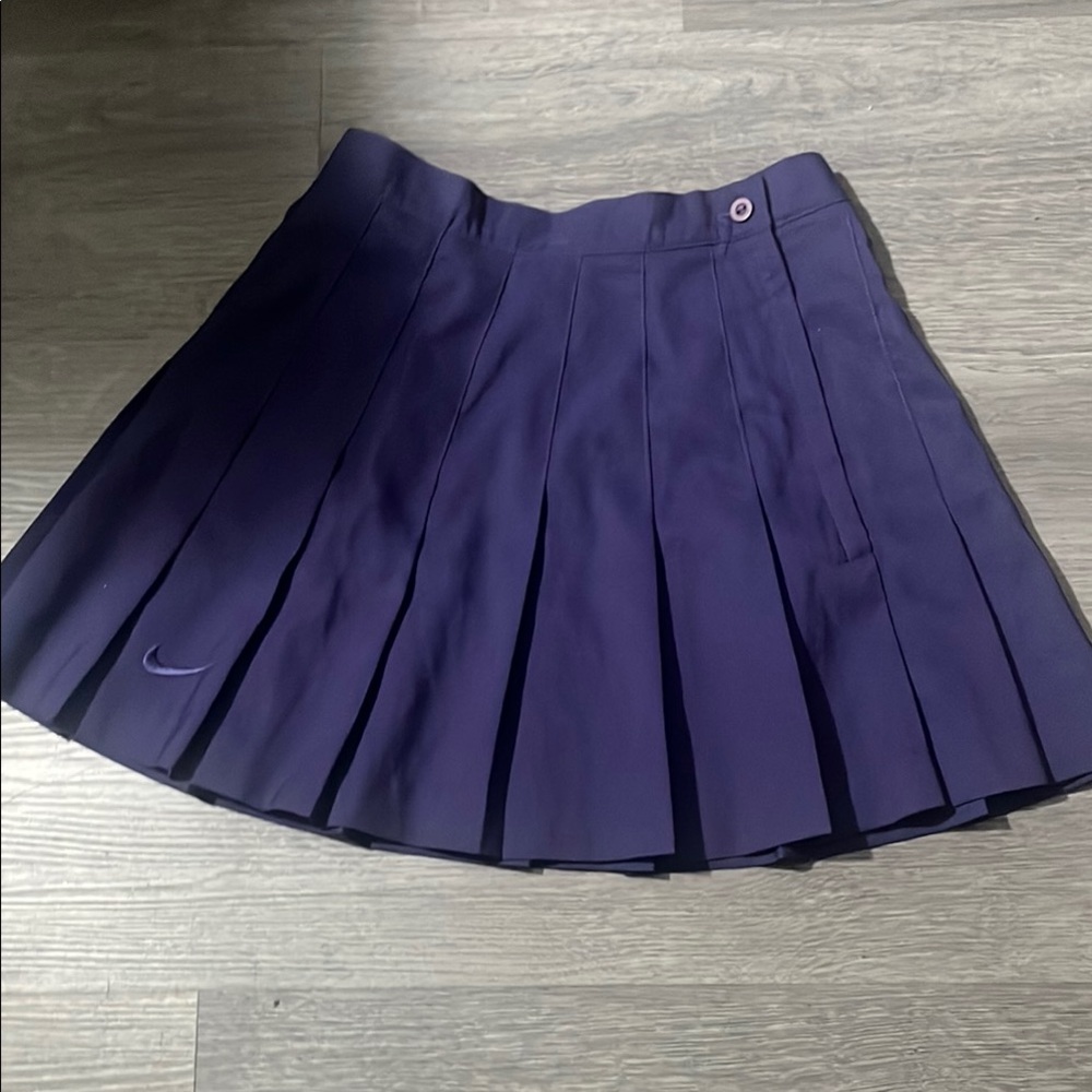 Nike Women's Pleated Skater Skirt in Purple
